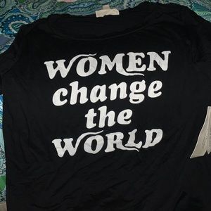 Brand new with tags black super super soft cotton short sleeve tee! So cute!